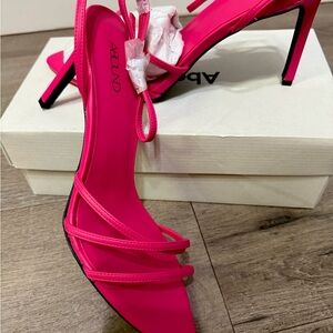 Abound Hot Pink Strappy Heels – Size 11 – Brand New in Box